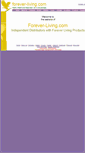 Mobile Screenshot of forever-living.com